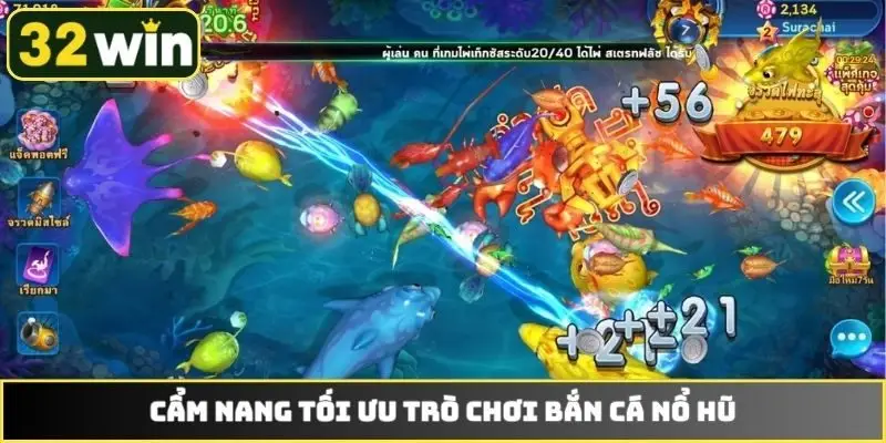 Cẩm nang tối ưu trò chơi bắn cá nổ hũ